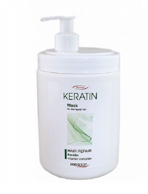 Juuksemask keratiiniga Chantal Prosalon Keratin, 1000 g hind ja info | Juuksemaskid, õlid ja seerumid | hansapost.ee