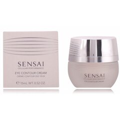 Крем для глаз Sensai Cellular Performance Anti-Ageing Day &amp; Night Eye Cream, 15 мл цена и информация | Сыворотки, кремы для век | hansapost.ee