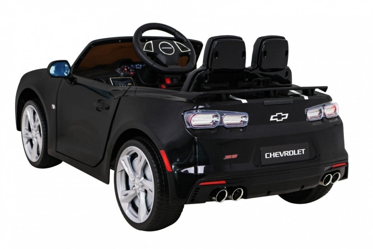 Ühekohaline laste elektriauto Chevrolet Camaro 2SS, must hind ja info | Laste elektriautod | hansapost.ee