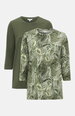 Женская блузка Cellbes 2 шт., темно-зеленый цвет