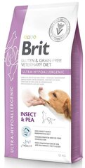 Brit Veterinary Diets Dog Ultra-Hypoallergenic täiskasvanud koertele, 12 kg hind ja info | Koerte kuivtoit ja krõbinad | hansapost.ee