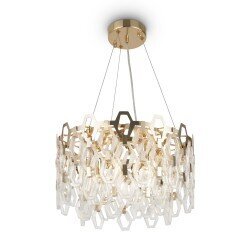 Ripplamp Tissage Maytoni Classic MOD490PL-07G hind ja info | Rippvalgustid | hansapost.ee