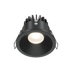Maytoni Technical Downlight Zoom DL034-01-06W3K-D-B Black цена и информация | Монтируемые светильники, светодиодные панели | hansapost.ee