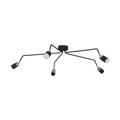 Milagro JOKER BLACK 5xGU10 ceiling lamp цена и информация | Потолочные светильники | hansapost.ee