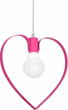 Milagro Hanging lamp AMORE DARK PINK 1xE27 hind ja info | Lastetoa valgustid | hansapost.ee