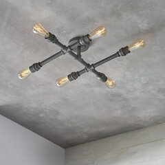 Endon потолочная лампа Pipe 78763 цена и информация | Потолочные светильники | hansapost.ee