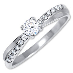 Brilio Silver Серебряное обручальное кольцо 426 001 00541 04 цена и информация | Кольцо | hansapost.ee