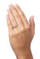 Brilio Silver Hõbedane kihlasõrmus 426 001 00533 04 цена и информация | Sõrmused | hansapost.ee