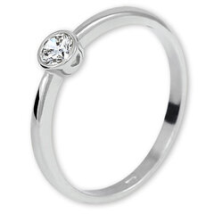 Brilio Silver Серебряное обручальное кольцо 426 001 00575 04 цена и информация | Кольцо | hansapost.ee