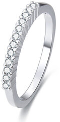 Beneto Серебряное кольцо с кристаллами AGG187 цена и информация | Кольца | hansapost.ee