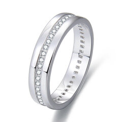 Beneto Серебряное кольцо с цирконами AGG330 цена и информация | Кольца | hansapost.ee