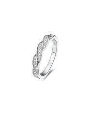 Beneto Серебряное кольцо с кристаллами AGG184 цена и информация | Кольцо | hansapost.ee