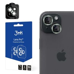 Apple iPhone 15 Plus - 3mk Lens Protection Pro Alphine green screen protector цена и информация | Защитные пленки для телефонов | hansapost.ee