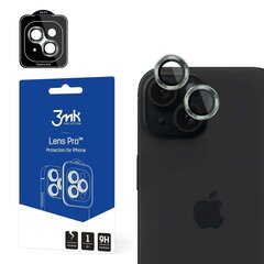 Apple iPhone 15 - 3mk Lens Protection Pro Alphine green screen protector цена и информация | Защитные пленки для телефонов | hansapost.ee