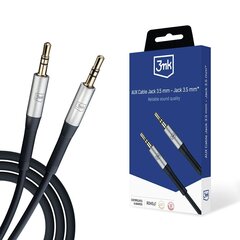 Accessories - 3mk AUX Cable Jack 3,5 mm - Jack 3,5 mm цена и информация | Borofone 43757-uniw | hansapost.ee