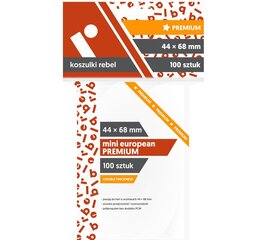 Vahetükid kaartidele Rebel Mini European Premium, 100 tk hind ja info | Lauamängud ja mõistatused perele | hansapost.ee