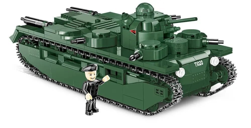 Konstruktor Tank A1E1 Cobi, 887 d. цена и информация | Klotsid ja konstruktorid | hansapost.ee