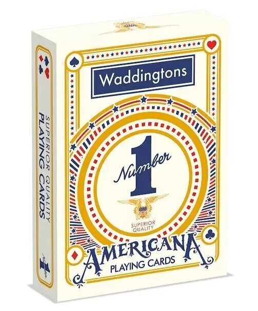 Mängukaardid Waddingtin S Ameerika hind ja info | Lauamängud ja mõistatused perele | hansapost.ee
