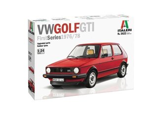 Сборная пластиковая модель. Italeri - VW Golf GTI First Series 1976/78, 1/24, 3622 цена и информация | Конструкторы и кубики | hansapost.ee