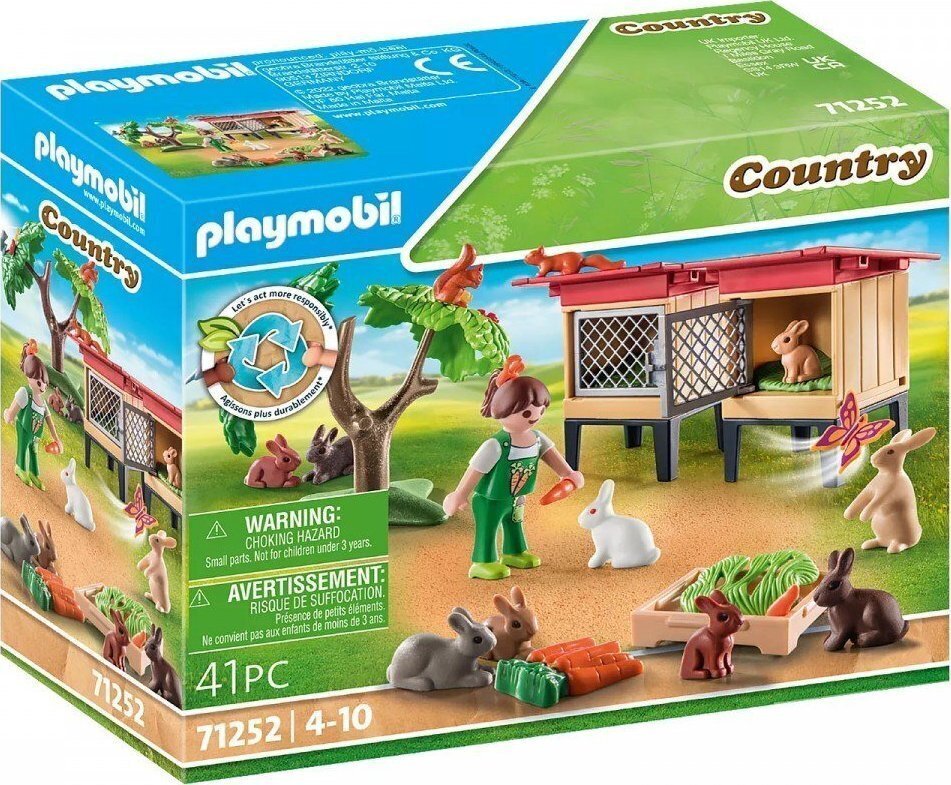 71252 Playmobile® Country, Küülikufarm цена и информация | Klotsid ja konstruktorid | hansapost.ee