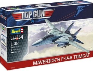 Revell liimitav mudel Maverick's F-14A Tomcat 'Top Gun' 1:48 hind ja info | Liimitavad mudelid | hansapost.ee