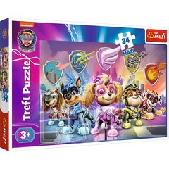 Pusle Trefl Paw Patrol, 24 det. hind ja info | Pusled lastele ja täiskasvanutele | hansapost.ee