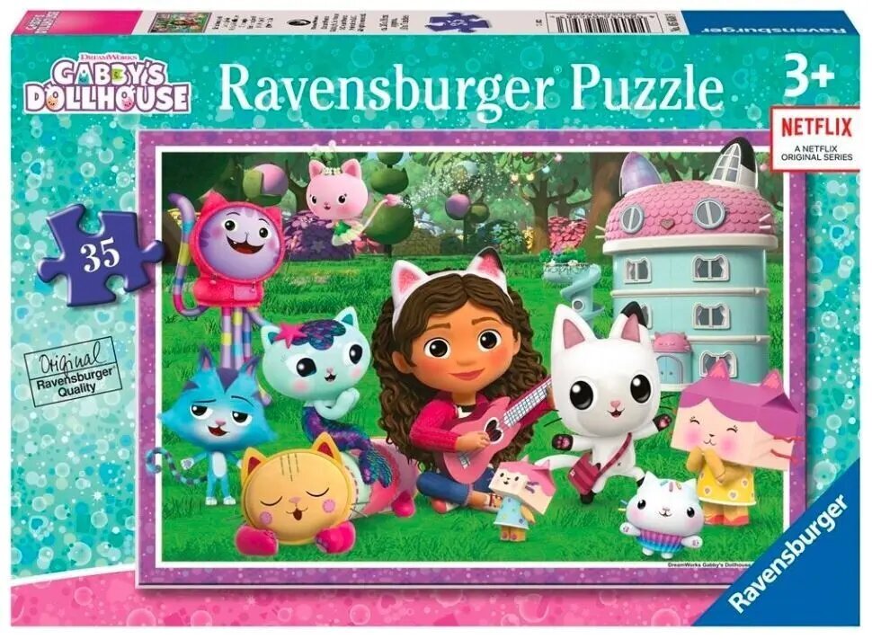 Mõistatus Ravensburger Cat Cottage Gabi, 35 a. цена и информация | Pusled lastele ja täiskasvanutele | hansapost.ee