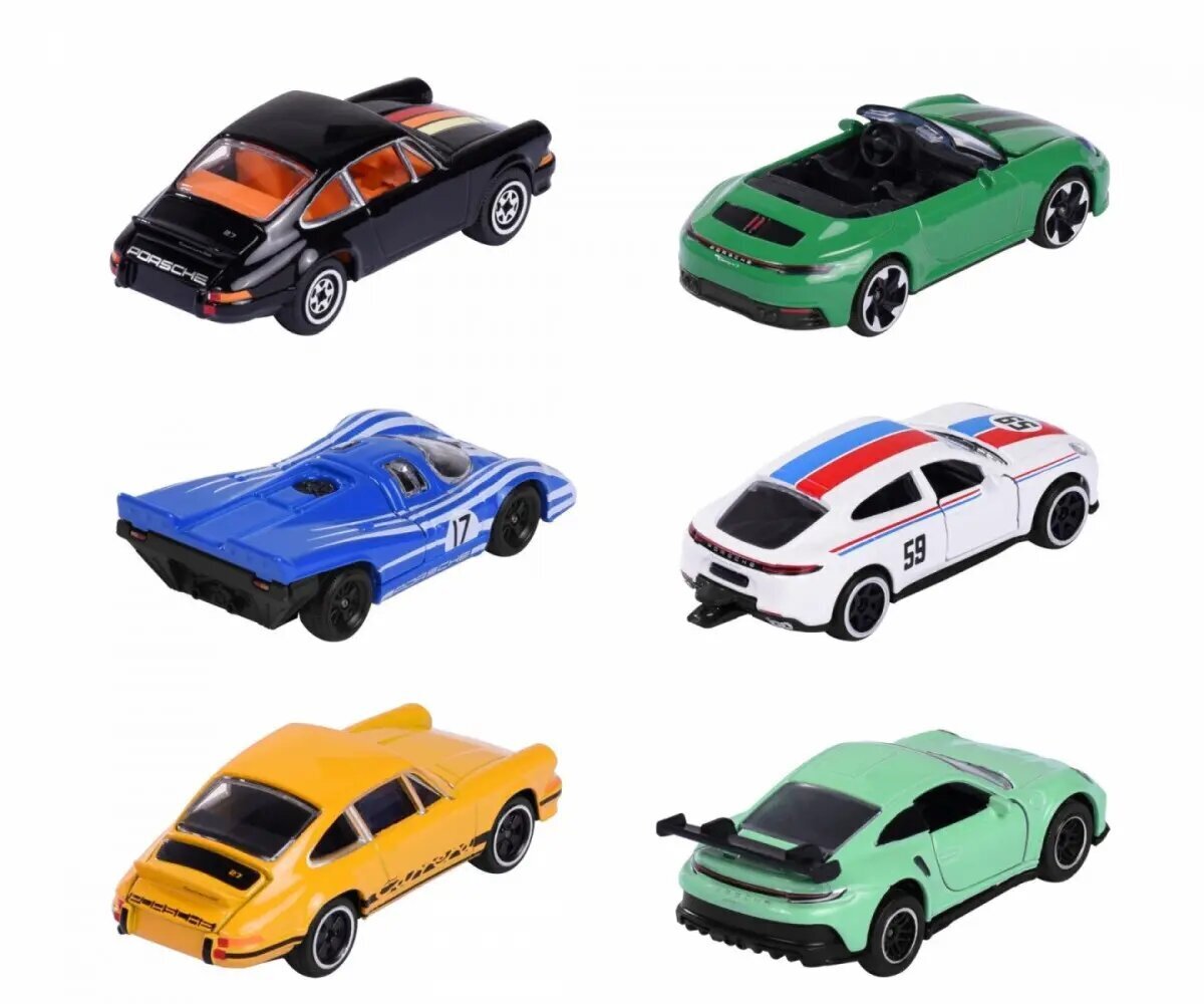 Mänguauto komplekt Majorette Porsche Premium Cars цена и информация | Mänguasjad poistele | hansapost.ee