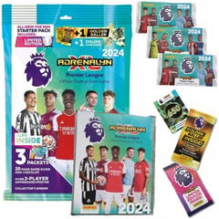 Стартовый альбом Megaset Premiere League 2024 + карточки Panini цена и информация | Коллекционные карточки | hansapost.ee