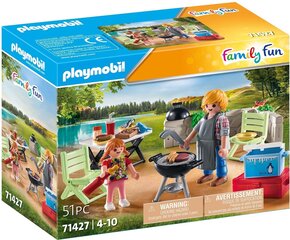 71427 Конструктор PLAYMOBIL Family Fun Шашлык всей семьей цена и информация | Конструкторы и кубики | hansapost.ee