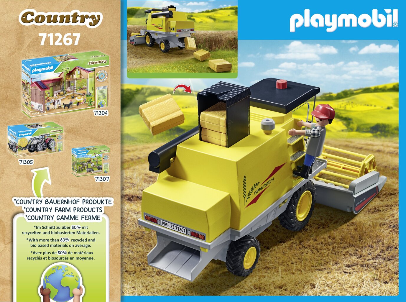 71267 Playmobile® maakombain, 41 d. hind ja info | Klotsid ja konstruktorid | hansapost.ee