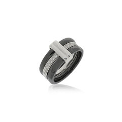 Серебряное кольцо с керамикой цена и информация | Кольцо | hansapost.ee