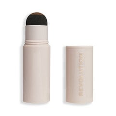 Makeup Revolution London Ash Brown kulmupuudri ja šablooni komplekt, 0,65 g hind ja info | Lauvärvid, ripsmetušid ja silmapliiatsid | hansapost.ee