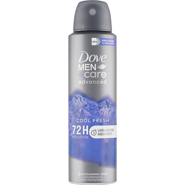 Antiperspirant Dove Men+ Care Advanced Cool meestele, 150 ml цена и информация | Deodorandid | hansapost.ee