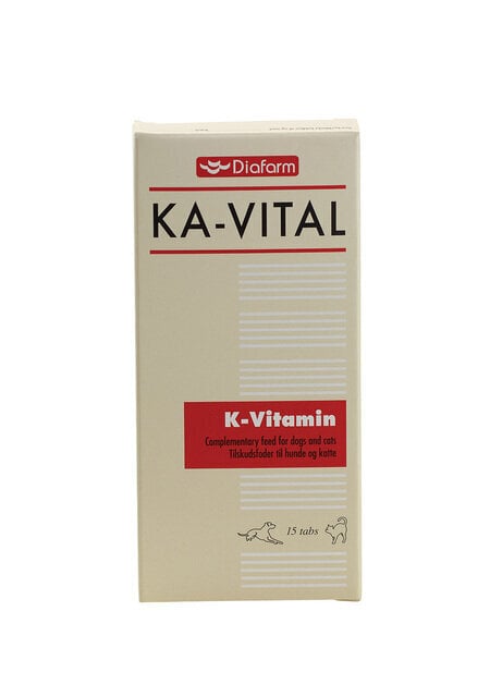 K-vitamiin koertele ja kassidele Diafarm Ka-Vital цена и информация | Vitamiinid ja parasiiditõrje | hansapost.ee