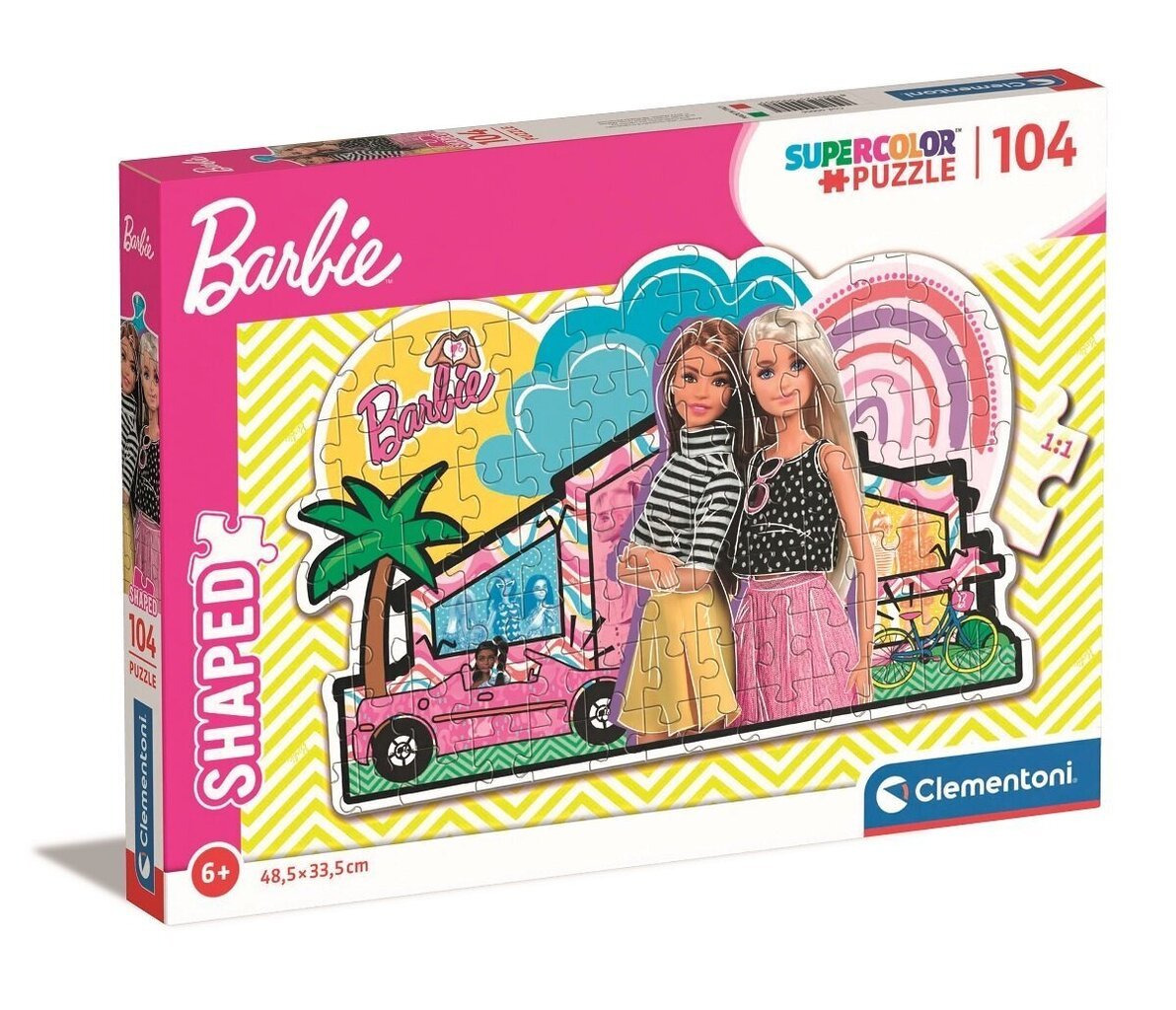 Pusle Clementoni 104 tk, Barbie 27163 hind ja info | Pusled lastele ja täiskasvanutele | hansapost.ee