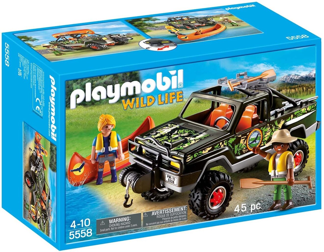 5558 Playmobile® Wild Life Adventure Jeep цена и информация | Klotsid ja konstruktorid | hansapost.ee