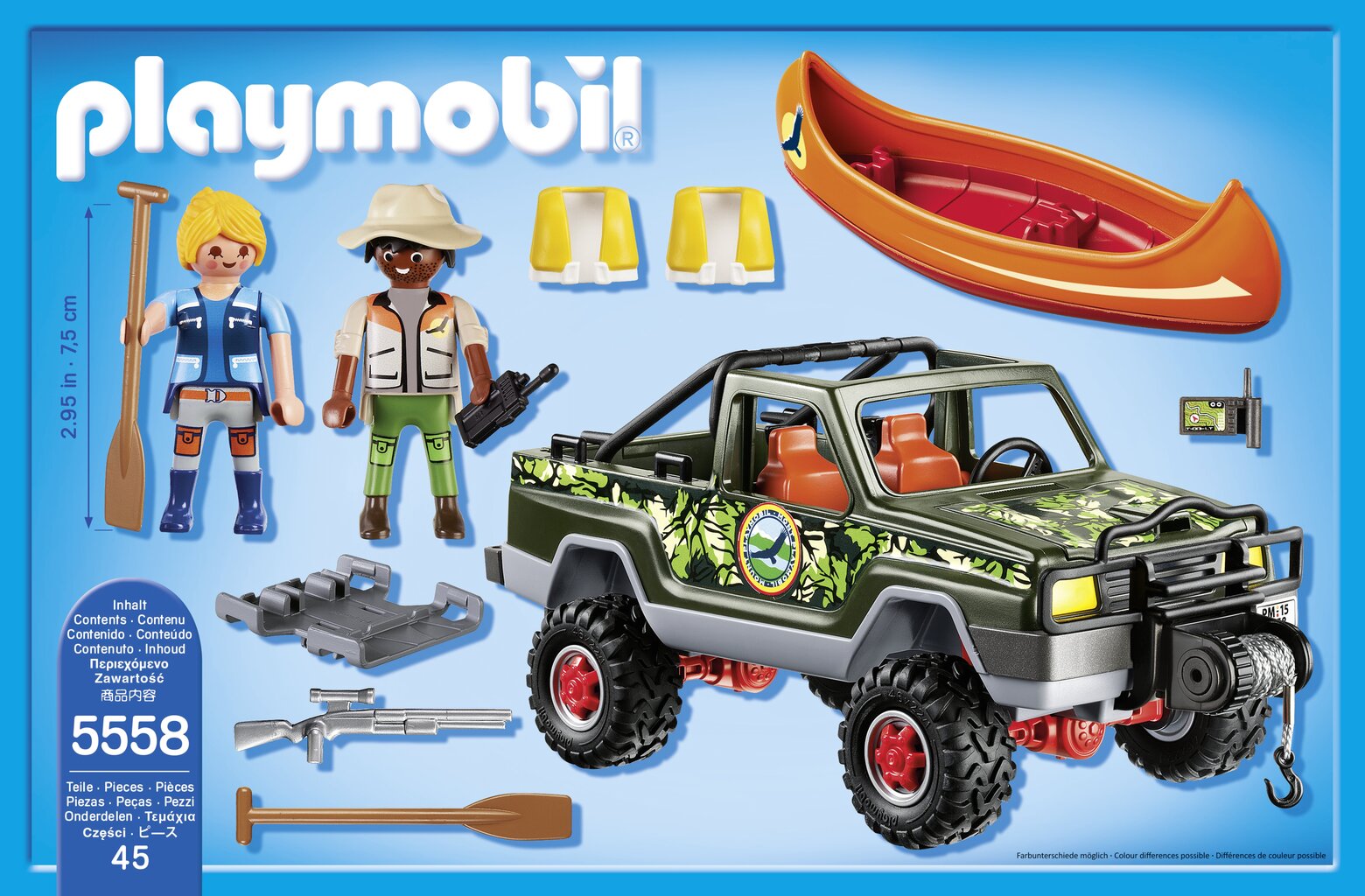 5558 Playmobile® Wild Life Adventure Jeep цена и информация | Klotsid ja konstruktorid | hansapost.ee