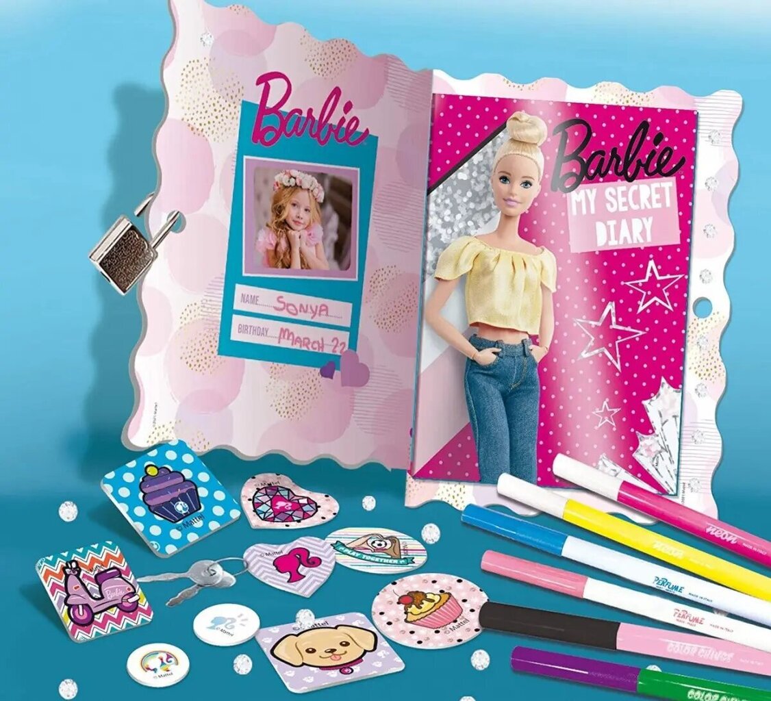 Barbie salapäevik hind ja info | Arendavad laste mänguasjad | hansapost.ee
