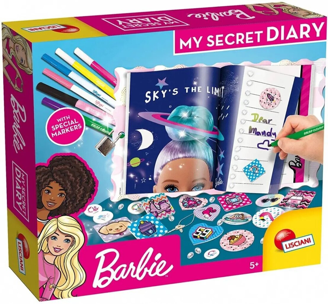 Barbie salapäevik hind ja info | Arendavad laste mänguasjad | hansapost.ee