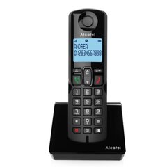Стационарный телефон Alcatel S280 DUO Беспроводный Чёрный цена и информация | Стационарные телефоны | hansapost.ee
