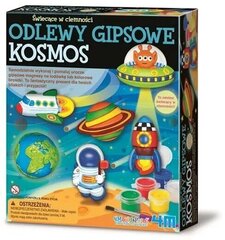 Loominguline komplekt 4M Kipsivalu Cosmos hind ja info | Arendavad laste mänguasjad | hansapost.ee