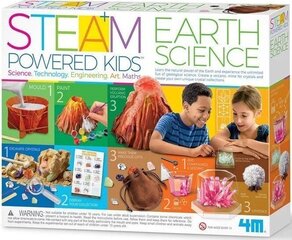 Õppekomplekt Steam Earth Sciences 4M цена и информация | Развивающие игрушки для детей | hansapost.ee