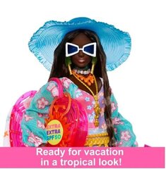 Описание
Куклы Barbie Extra Fly путешествуют стильно и смело подходят для разных туристических направлений! Каждая переносная кукла имеет свой неповторимый внешний вид и идеально подходит для отдыха на снегу, в пустыне, на сафари или на пляже. Аксессуары на туристическую тематику, такие как большие дорожные сумки и паспорта, побуждают детей увлекаться рассказыванием историй с ДОПОЛНИТЕЛЬНО ВЕСЕЛЫМ УДОВОЛЬСТВИЕМ! Каждый из них продается отдельно и зависит от наличия. Куклы Барби не могут стоять в одиночку. Цвета и декор могут отличаться. Куклы Barbie Extra Fly готовы к отпуску в модной моде и с дополнительным стилем! Каждая кукла поставляется с аксессуарами на туристическую тематику и стилем, которые станут ярким акцентом. Кукла Барби отправляется на пляж! Эта позиционная кукла с шарнирным корпусом готова повеселиться на солнце! Она демонстрирует свой уверенный пляжный стиль в тропическом купальнике, джинсовой юбке Extra Motif, накидке до пола и розовых сандалиях на платформе. Все дело в дополнительных деталях! В комплект поставки куклы Барби входят 15 аксессуаров, таких как тропический напиток, пляжная шляпа большого размера, серьги в форме пальмы и солнцезащитные очки, которые вдохновляют на самовыражение и увлекательный стиль. Дорожные вещи дополняют повествование. К этой кукле в пляжном стиле прилагается большая пляжная сумка в форме сердца, багажная бирка с морскими ракушками, паспорт, билет на самолет и солнцезащитный брелок. Куклы Barbie Extra Fly, в которых так много забавных стильных вещей и дорожных вещей, станут отличным подарком для детей, которые любят моду и путешествия!
Номер детали
HPB14
Бренд Барби Экстра
Серия «Барби»
Минимальный возраст 3 года
Пол Девочки
Продукт с батарейным питанием нет
Батареи в комплекте
Питание Не применимо цена и информация | Игрушки для девочек | hansapost.ee