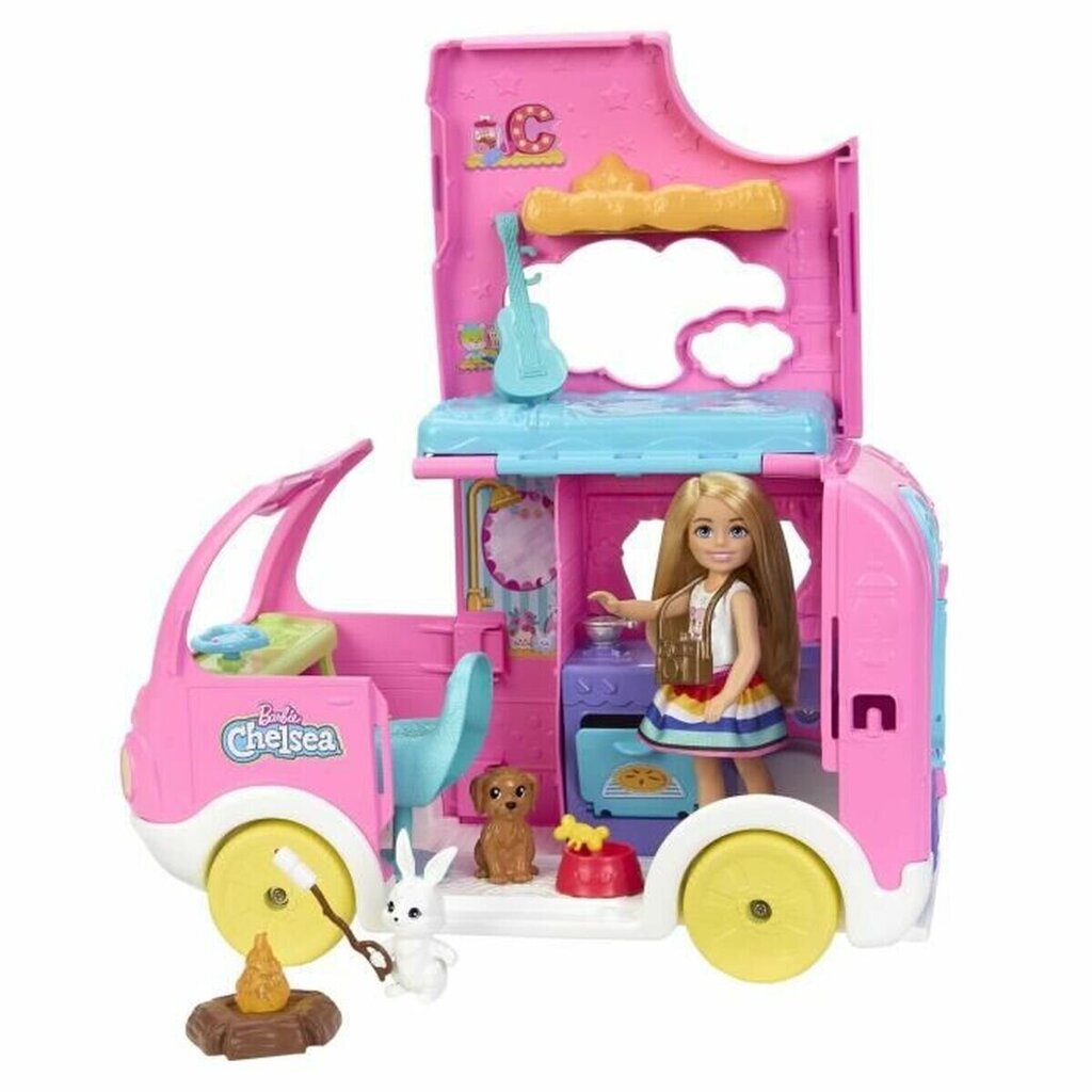 Barbie Chelsea nukk auto ja tarvikutega цена и информация | Mänguasjad tüdrukutele | hansapost.ee