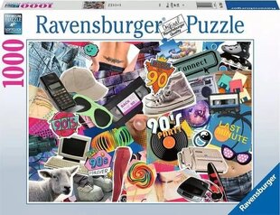 Pusle Ravensburger 90ndad, 1000 p. hind ja info | Pusled lastele ja täiskasvanutele | hansapost.ee