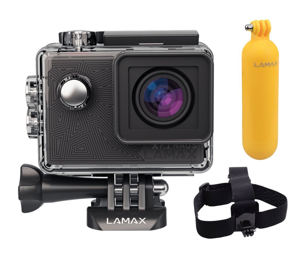 Lamax X7.1 Naos, must hind ja info | Seikluskaamerad, GoPro | hansapost.ee