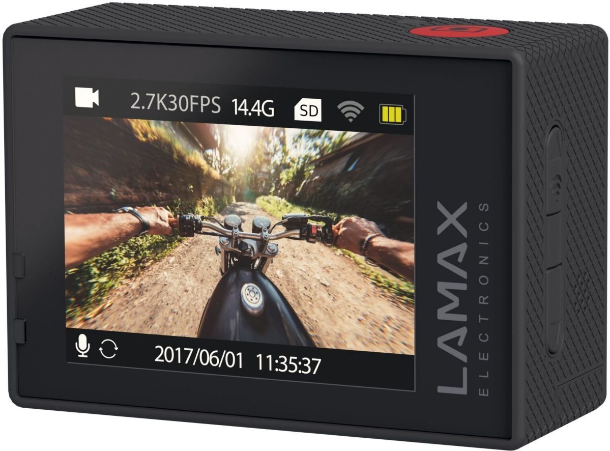 Lamax X7.1 Naos, must цена и информация | Seikluskaamerad, GoPro | hansapost.ee