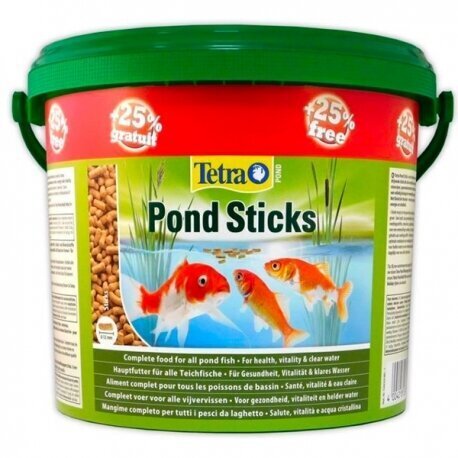 Toit tiigikaladele Tetra Pond Pond Sticks, 5 l цена и информация | Kalade toit | hansapost.ee