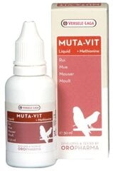 Витамины для разведения Versele-Laga Muta-Vit Liquid, 30 мл цена и информация | Корм для птиц | hansapost.ee